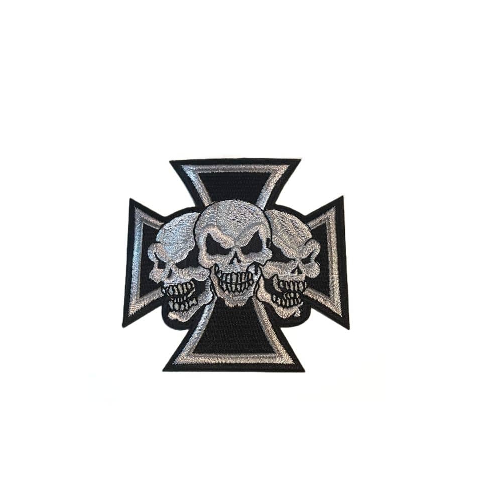 Parche tres calaveras