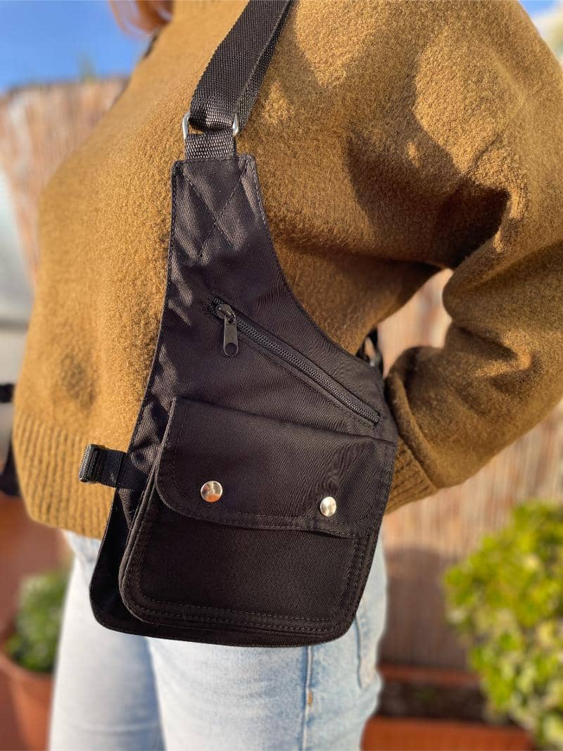 PISTOLERA TELA "CARGO BASIC PLATA"