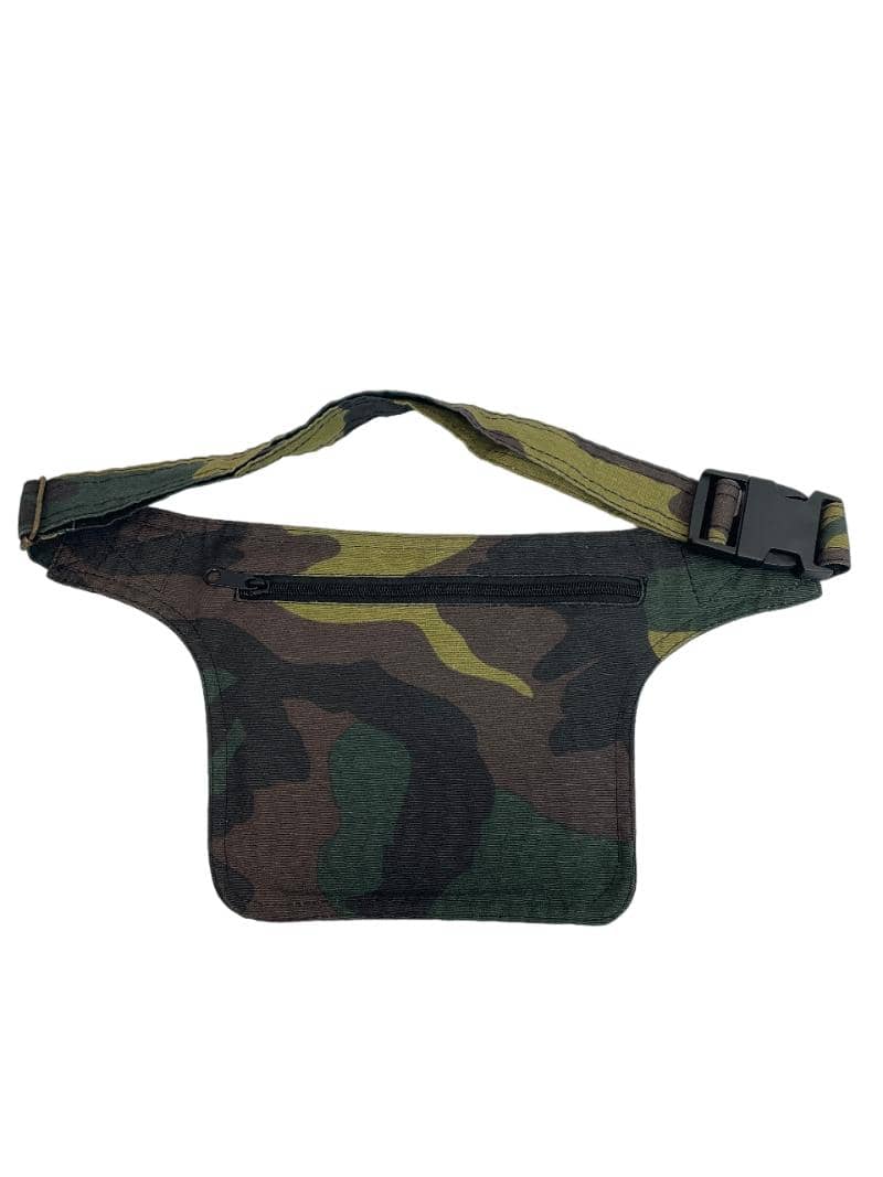 RIÑONERA TELA "CUADRADA CAMUFLAJE"