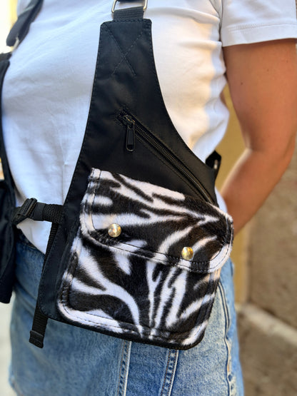 PISTOLERA DE TELA "CARGO CEBRA"