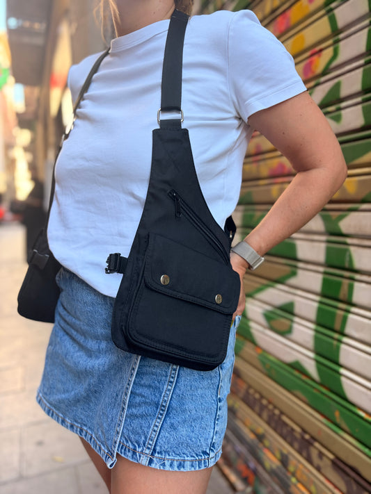 PISTOLERA TELA "CARGO BASIC PLATA"