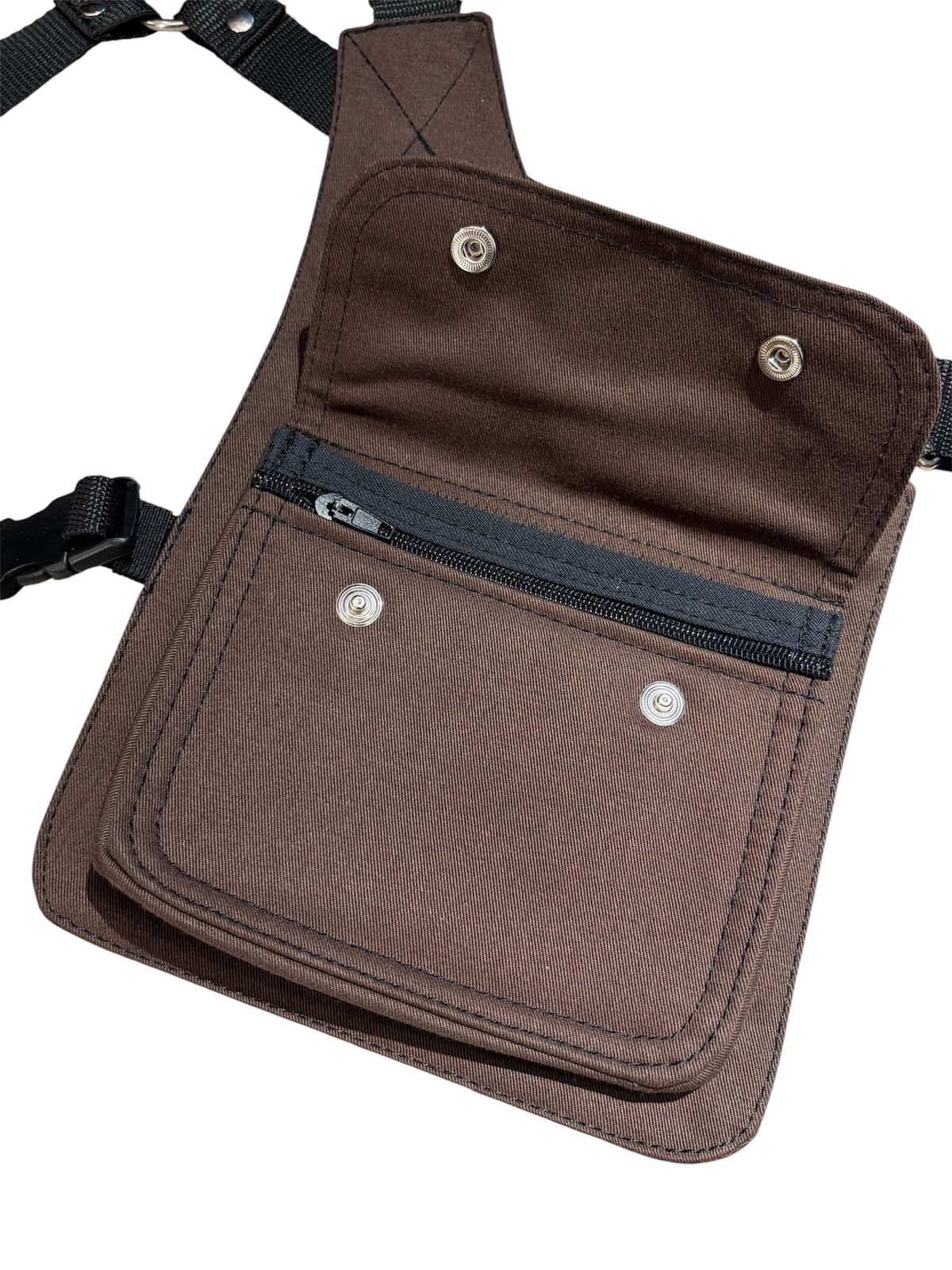 PISTOLERA TELA "CARGO CHOCOLATE"