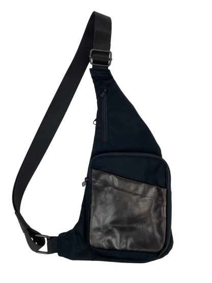 RIÑONERA BANDOLERA MARRÓN