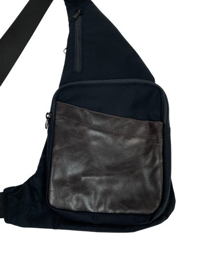RIÑONERA BANDOLERA MARRÓN