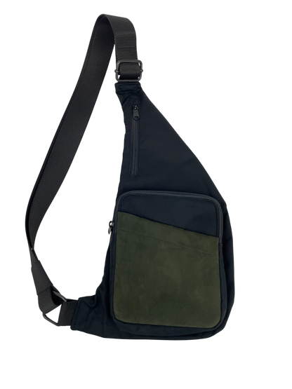 RIÑONERA BANDOLERA VERDE