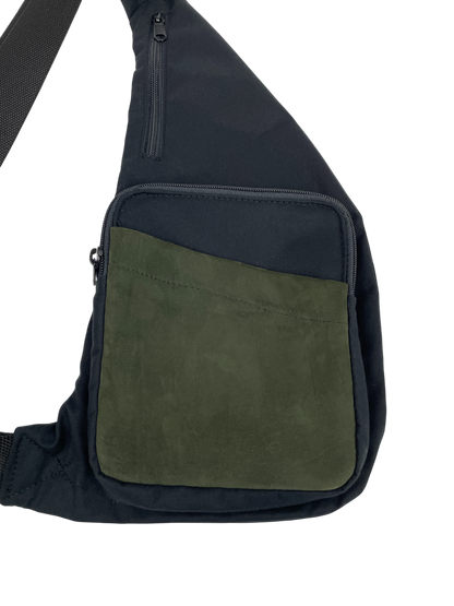 RIÑONERA BANDOLERA VERDE