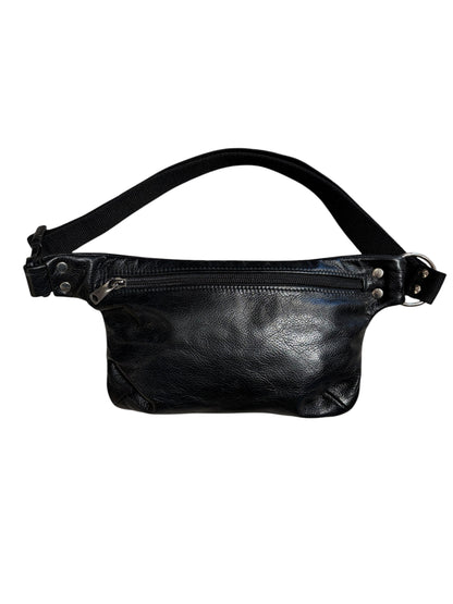RIÑONERA RECTANGULAR NEGRA