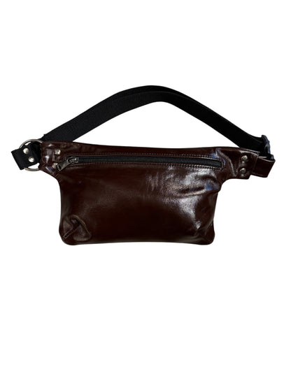 RIÑONERA RECTANGULAR MARRÓN