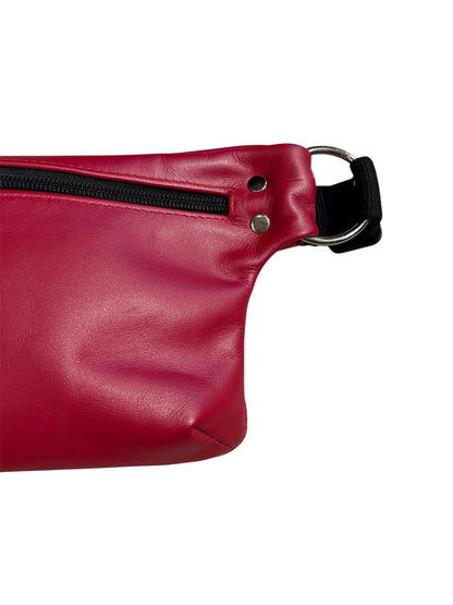 RIÑONERA RECTANGULAR ROJA