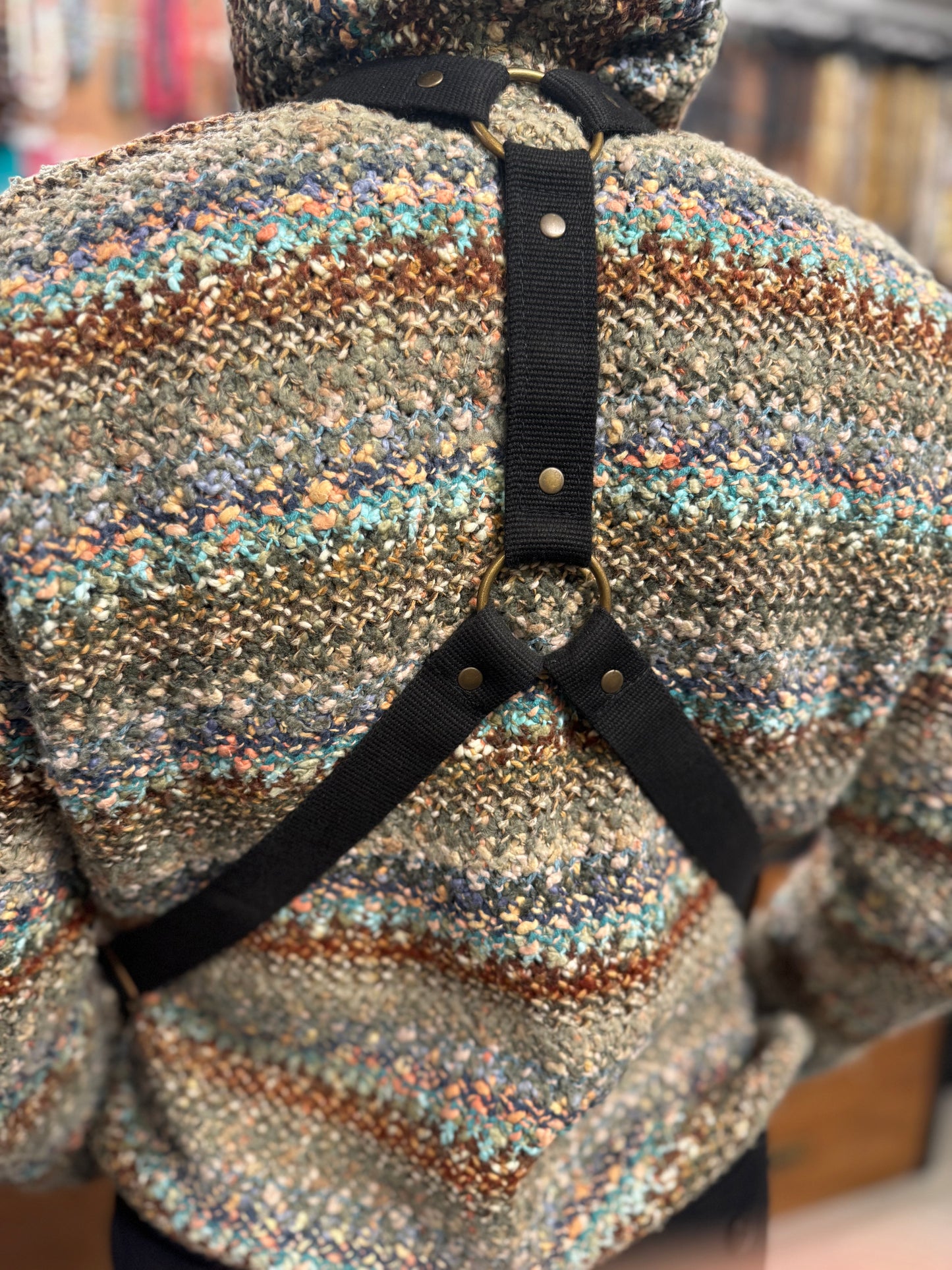 PISTOLERA DE PIEL "CARGO MARRÓN"