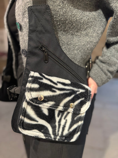 PISTOLERA DE TELA "CARGO CEBRA"